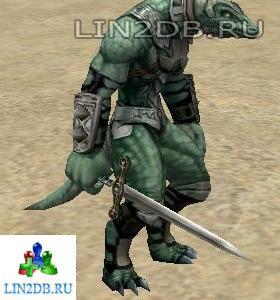 Часовой Ящеров Лангк | Langk Lizardman Sentinel